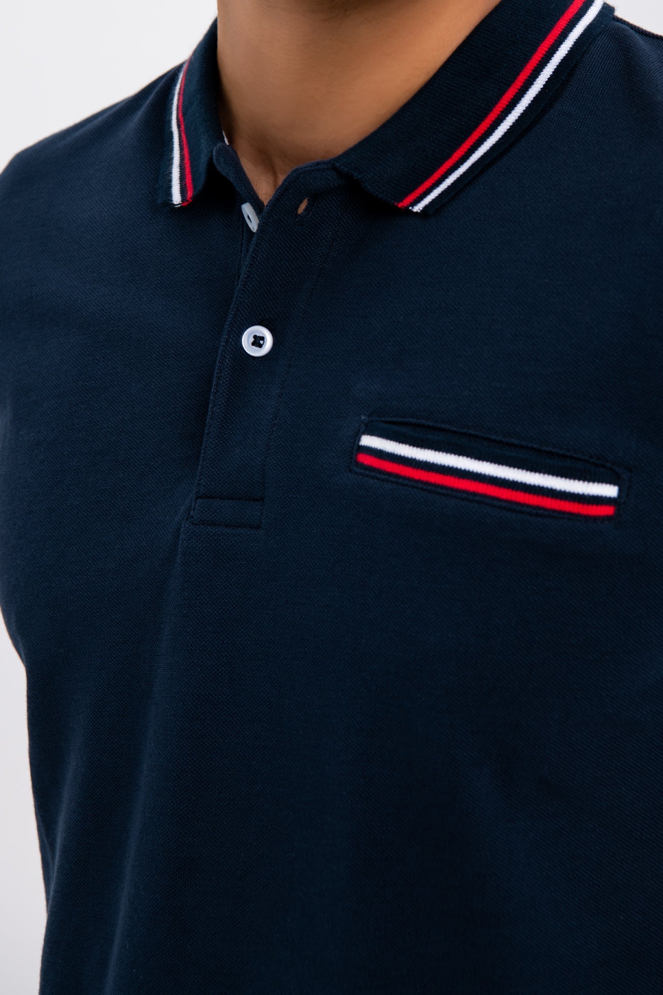 BTW - SLIM FIT COTTON POLO SHIRT