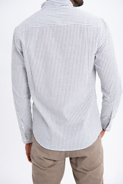 BTW - THE STRIPE BUTTON DOWN SHIRT