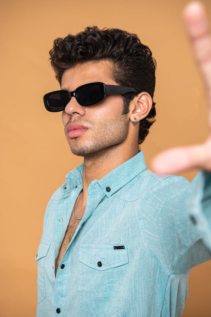 BTW - PATCH POCKET BUTTON DOWN SHIRT