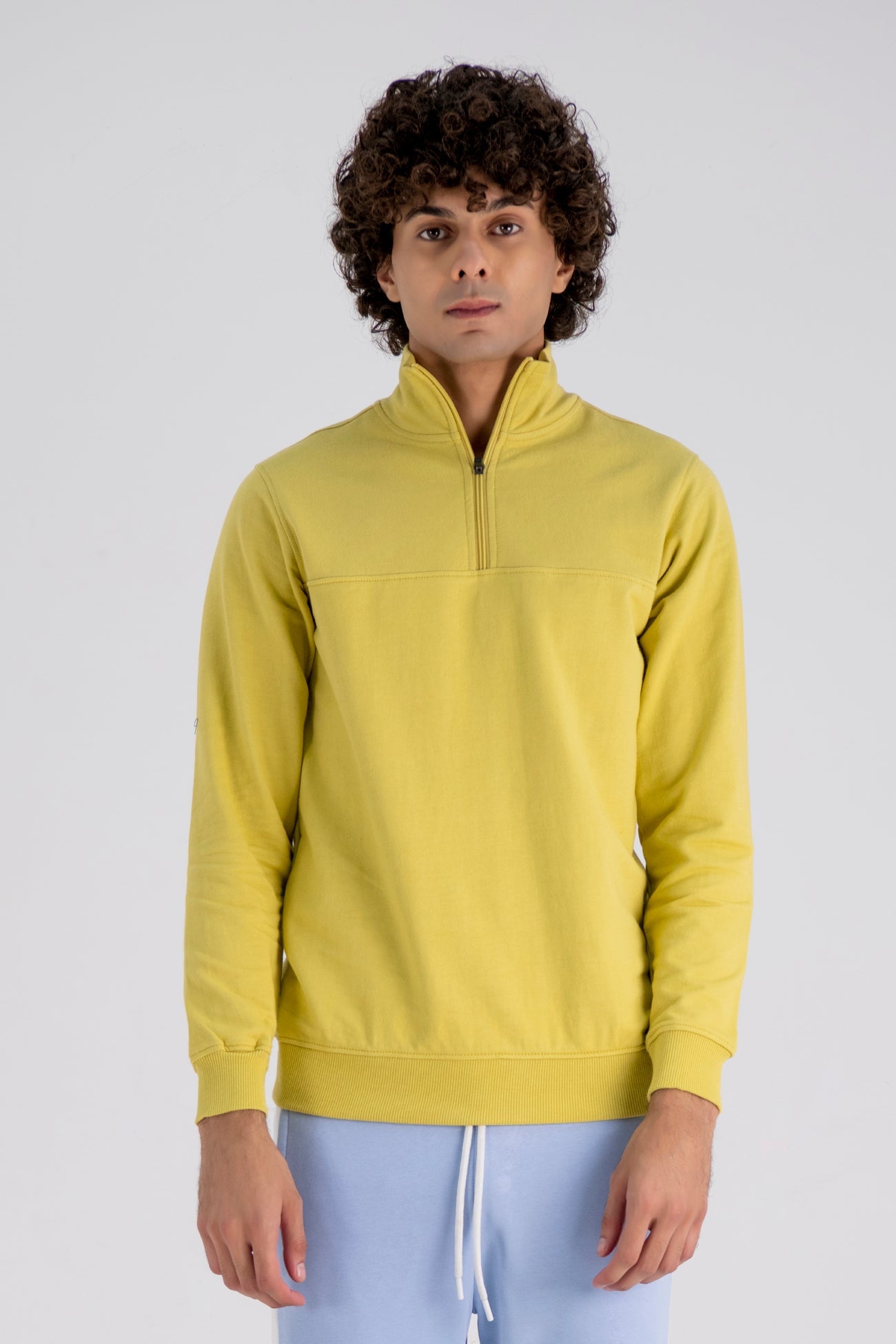 BTW - YELLOW MINIMAL SWEATSHIRT