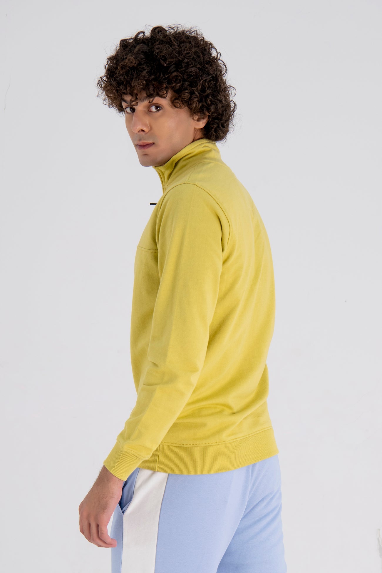 BTW - YELLOW MINIMAL SWEATSHIRT