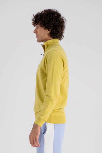 BTW - YELLOW MINIMAL SWEATSHIRT