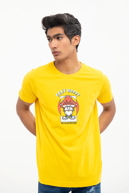 BTW - REGULAR FIT PRINTED T-SHIRT