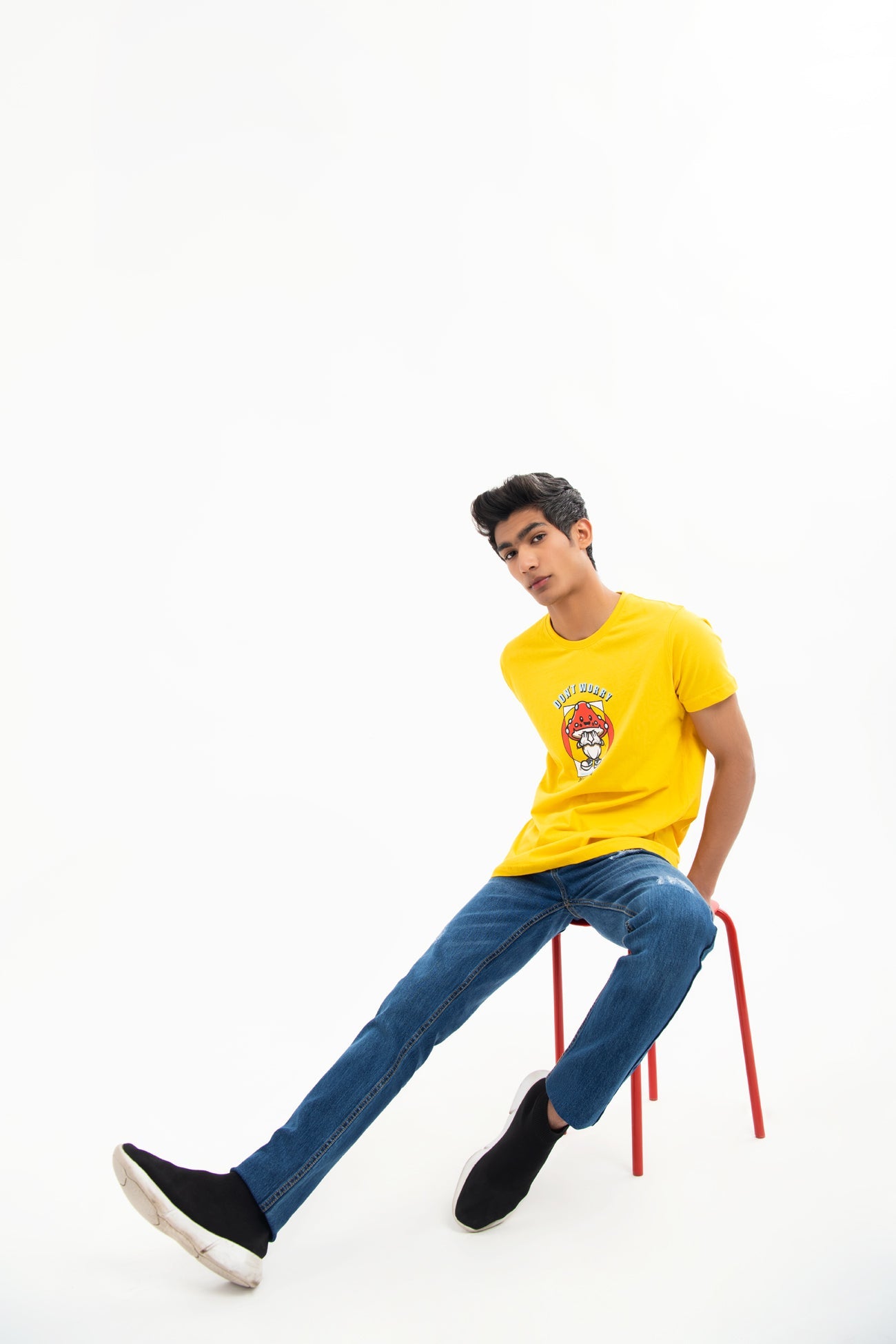 BTW - REGULAR FIT PRINTED T-SHIRT