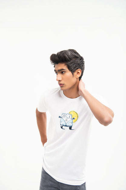 BTW - REGULAR FIT PRINTED T-SHIRT