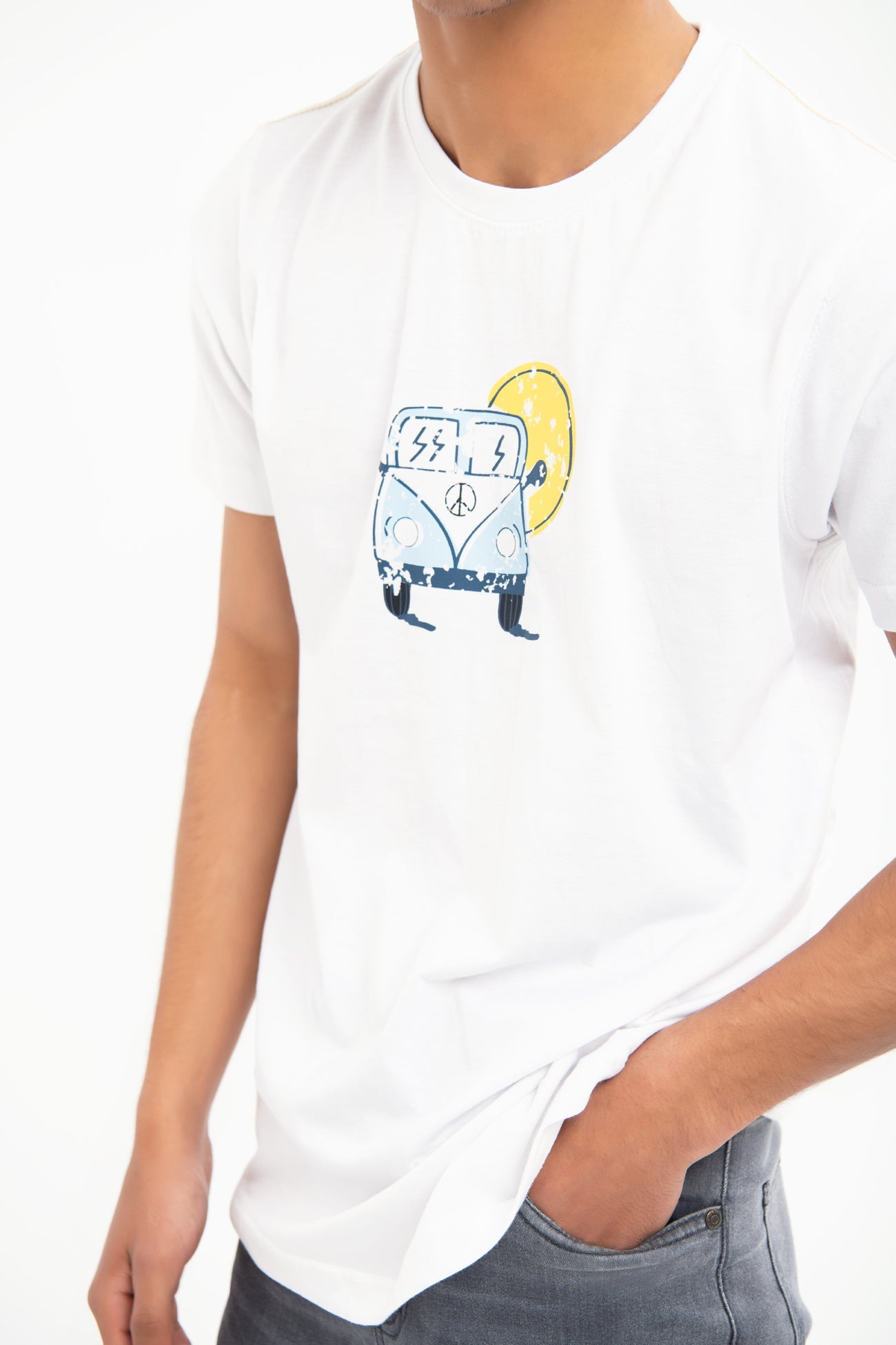 BTW - REGULAR FIT PRINTED T-SHIRT