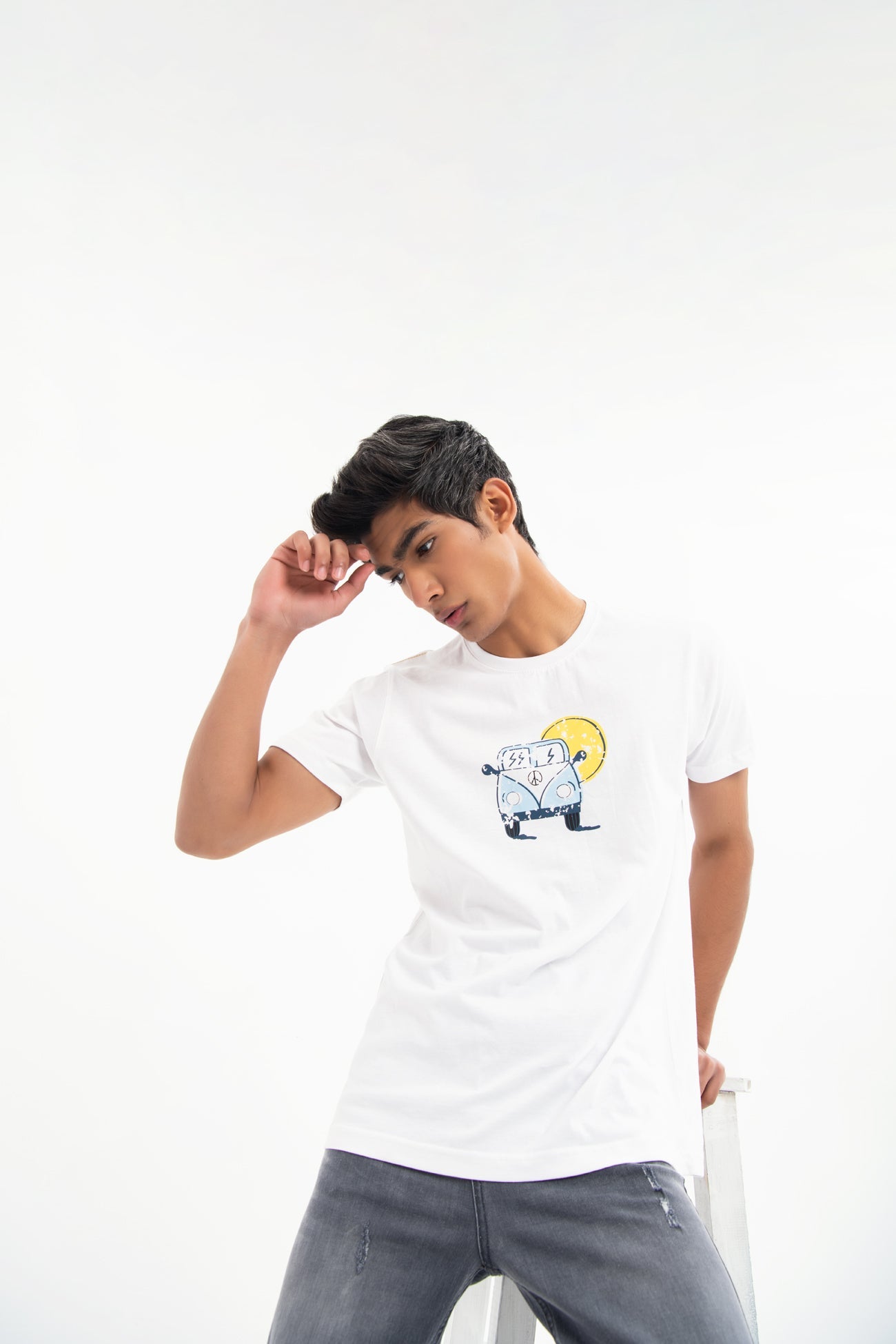 BTW - REGULAR FIT PRINTED T-SHIRT