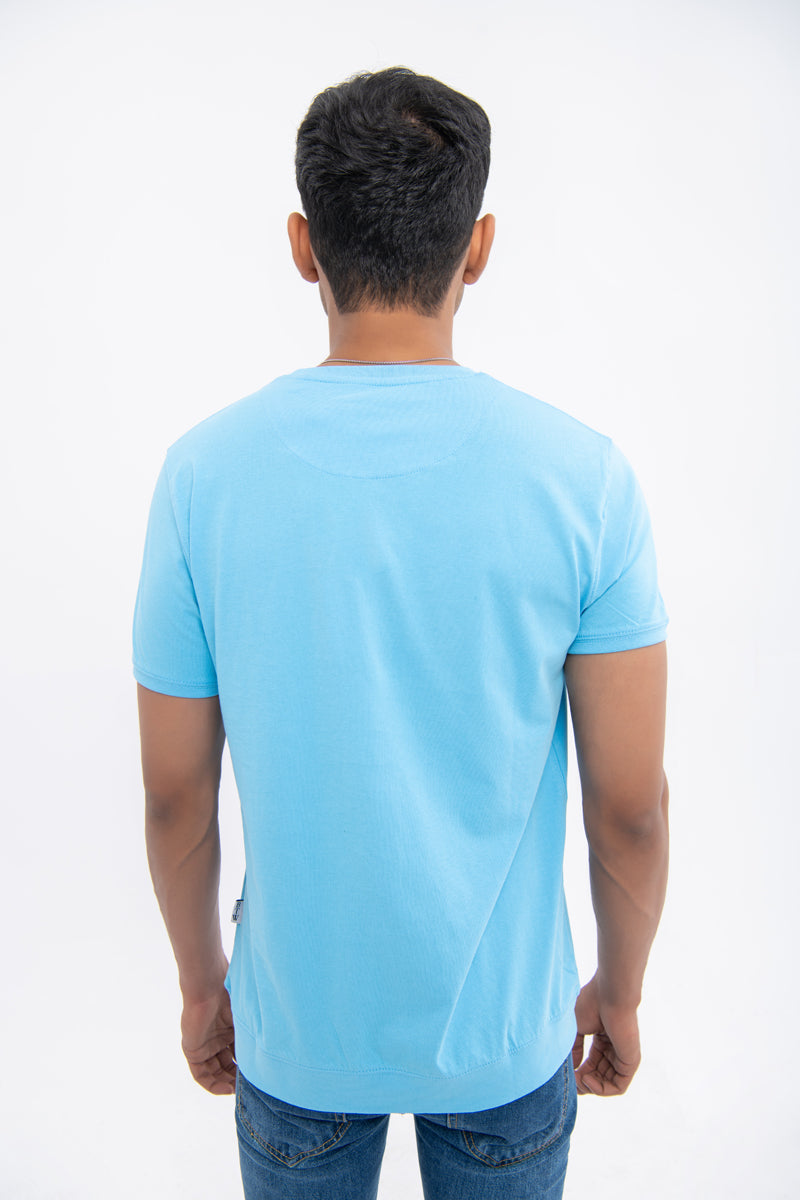 BTW - RELAXED FIT T-SHIRT WITH RIBBED HEM