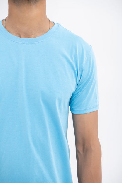 BTW - RELAXED FIT T-SHIRT WITH RIBBED HEM