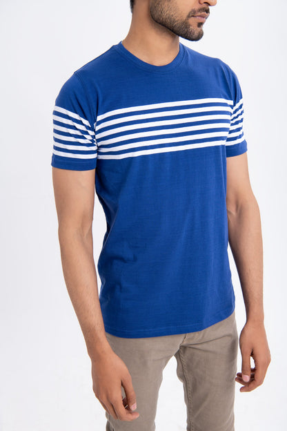 BTW - REGULAR FIT YARN DYED T-SHIRT