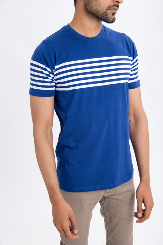 BTW - REGULAR FIT YARN DYED T-SHIRT