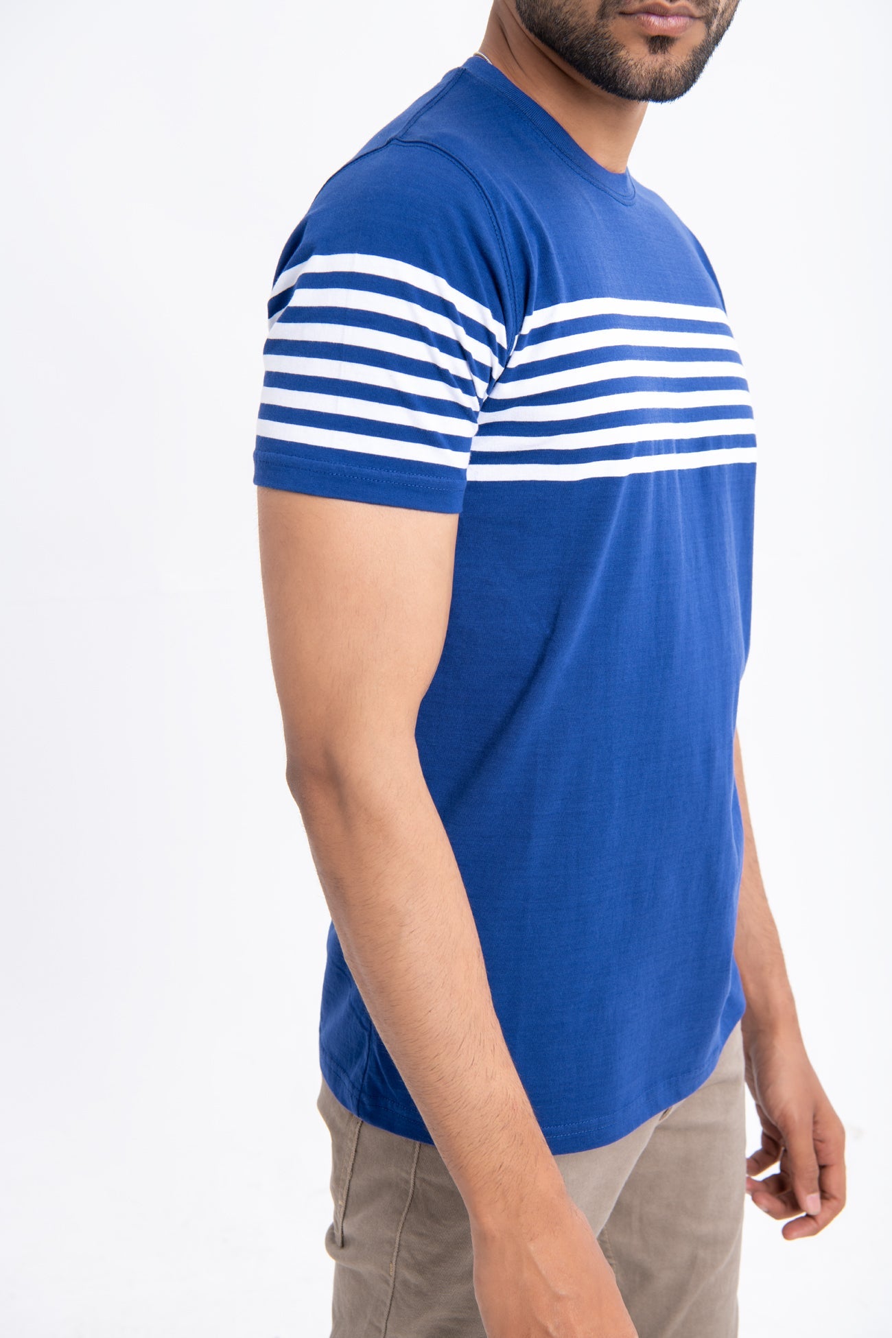 BTW - REGULAR FIT YARN DYED T-SHIRT