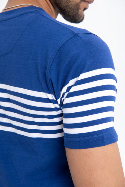 BTW - REGULAR FIT YARN DYED T-SHIRT