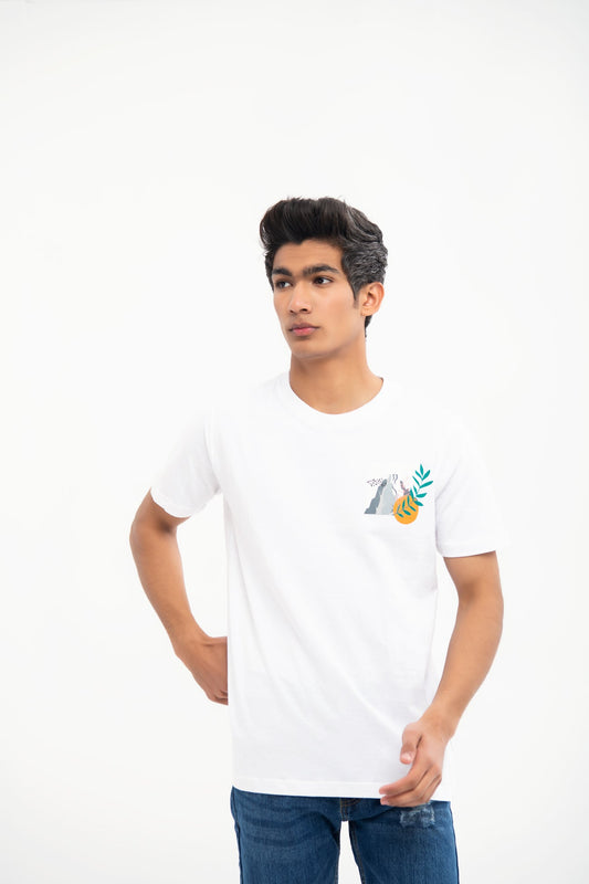 BTW - REGULAR FIT PRINTED T-SHIRT