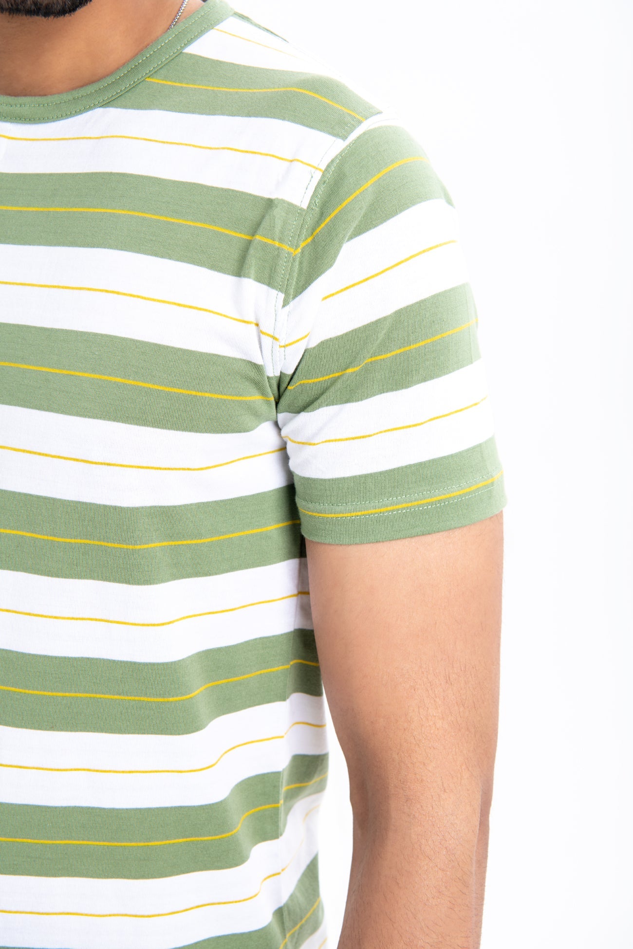 BTW - YARN DYED HENLEY T-SHIRT