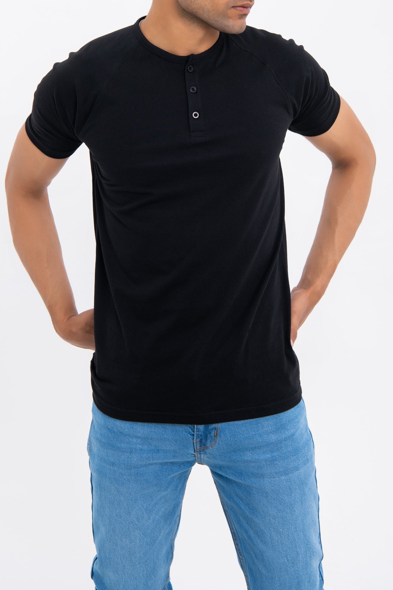 BTW - RELAXED FIT HENELY T-SHIRT