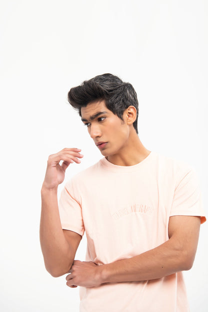 BTW - REGULAR FIT EMBROIDERED T-SHIRT