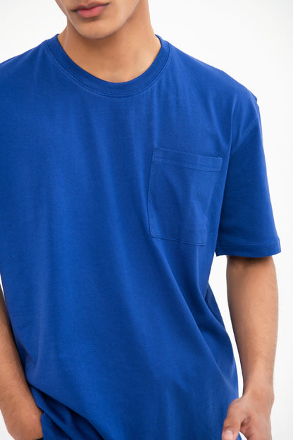 BTW - CREW NECK T-SHIRT WITH PATCH POCKET