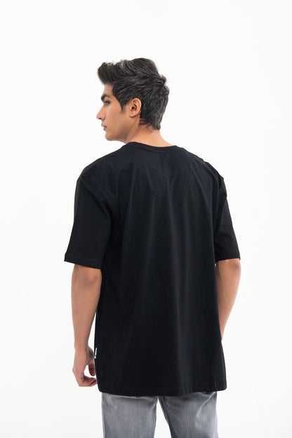 BTW - CREW NECK T-SHIRT WITH PATCH POCKET