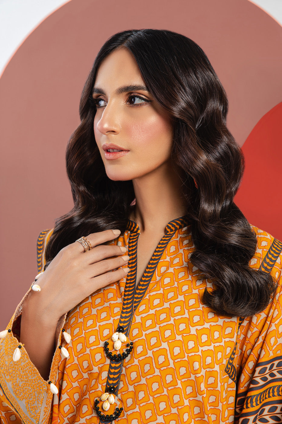 2 Pc Embroidered Cambric Suit With Silver Lawn Dupatta