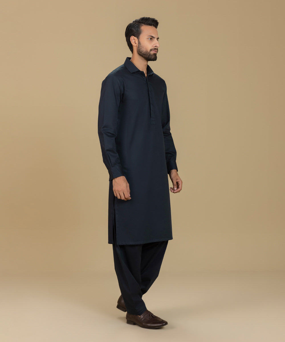 Sapphire - Cotton Dobby Suit