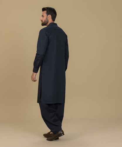 Sapphire - Cotton Dobby Suit