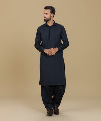 Sapphire - Cotton Dobby Suit