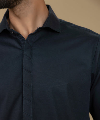 Sapphire - Cotton Dobby Suit