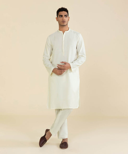 Embroidered Wash & Wear Kurta