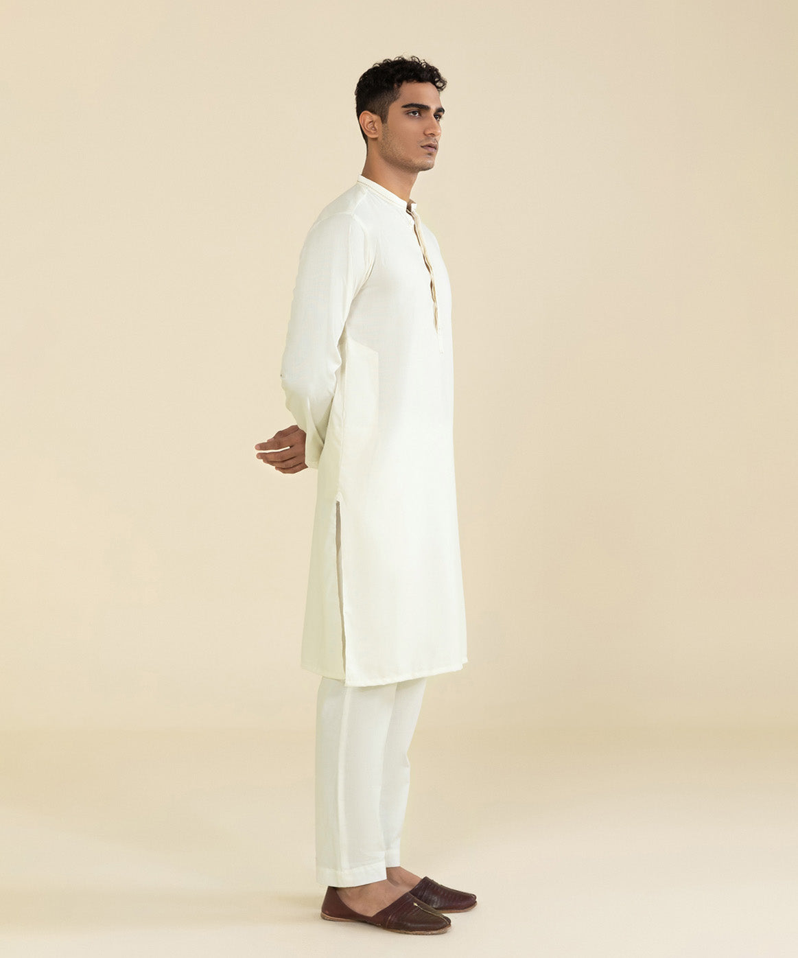 Embroidered Wash & Wear Kurta