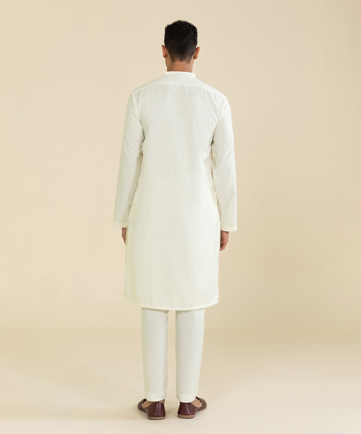 Embroidered Wash & Wear Kurta