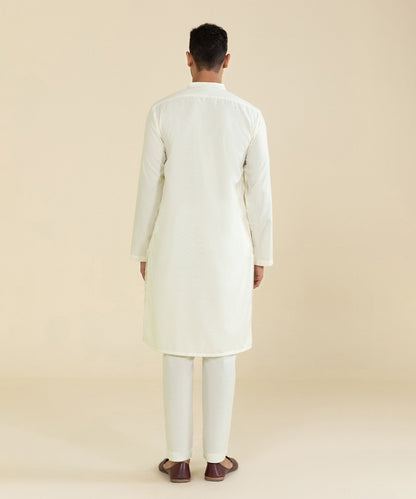 Embroidered Wash & Wear Kurta