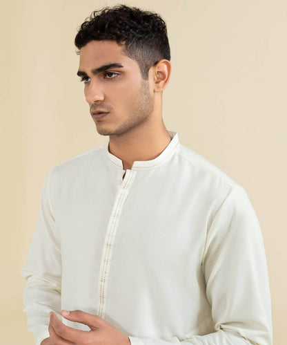 Embroidered Wash & Wear Kurta