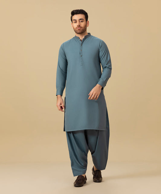 Sapphire - Embroidered Premium Viscose Suit