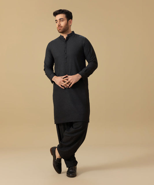 Sapphire - Embroidered Blended Wool Suit