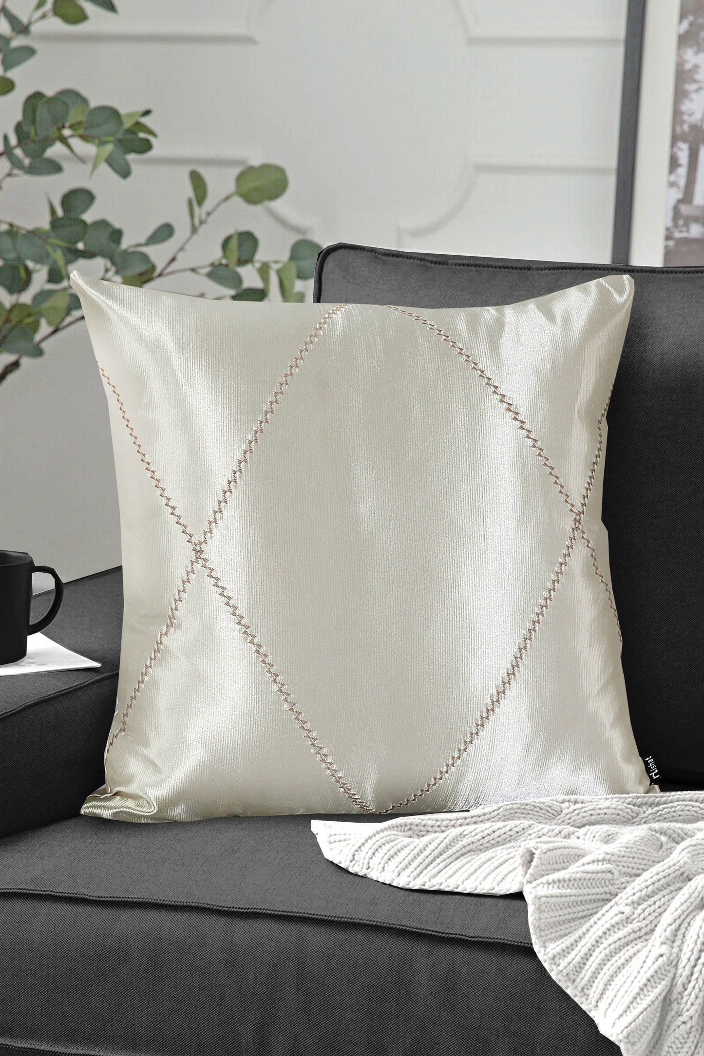 Nishat Linen - Munro Cushion Cover Emb