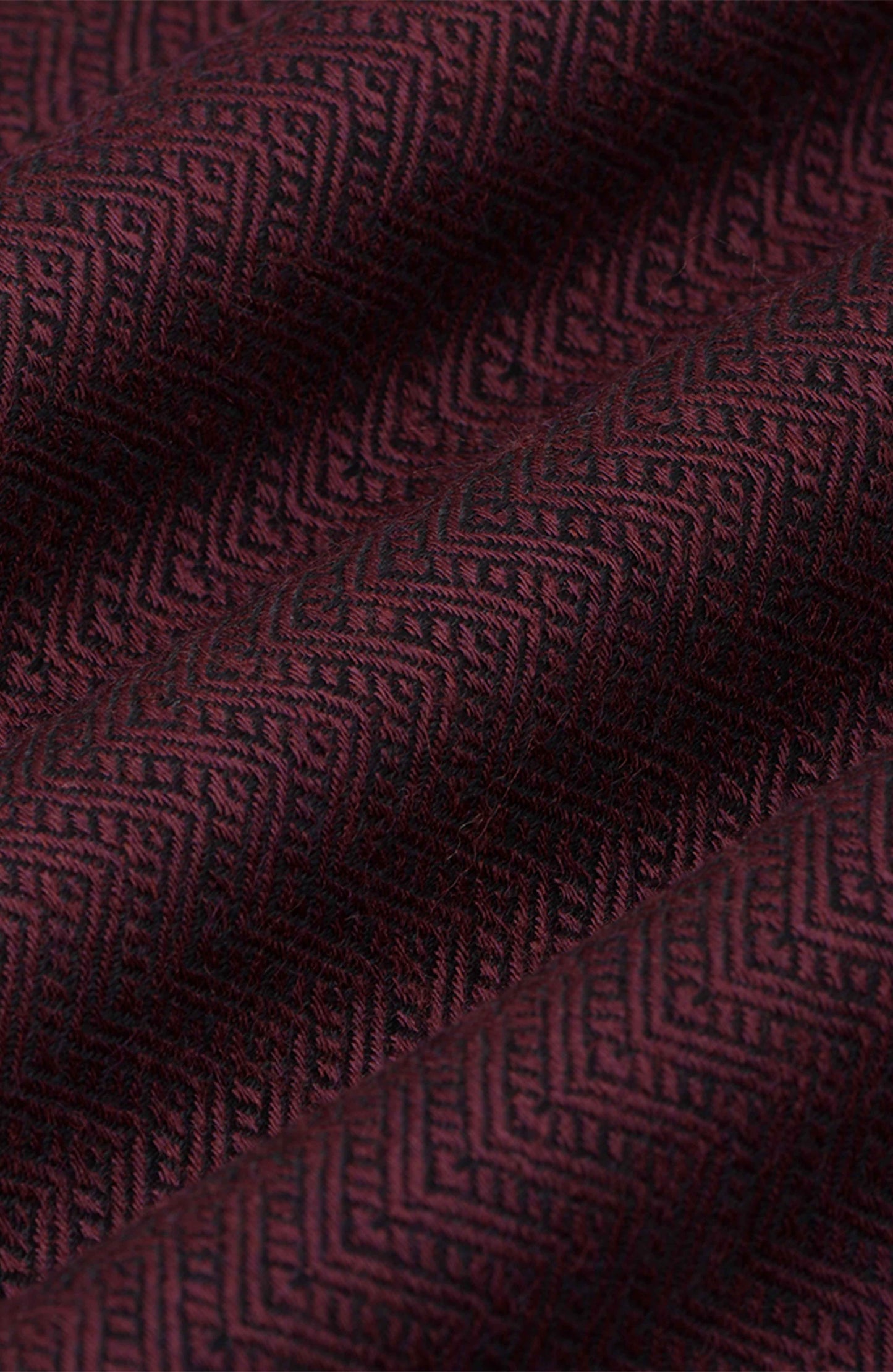Seran - Maroon Gold - Shawl