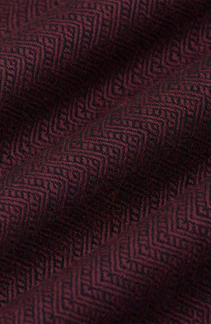 Seran - Maroon Gold - Shawl