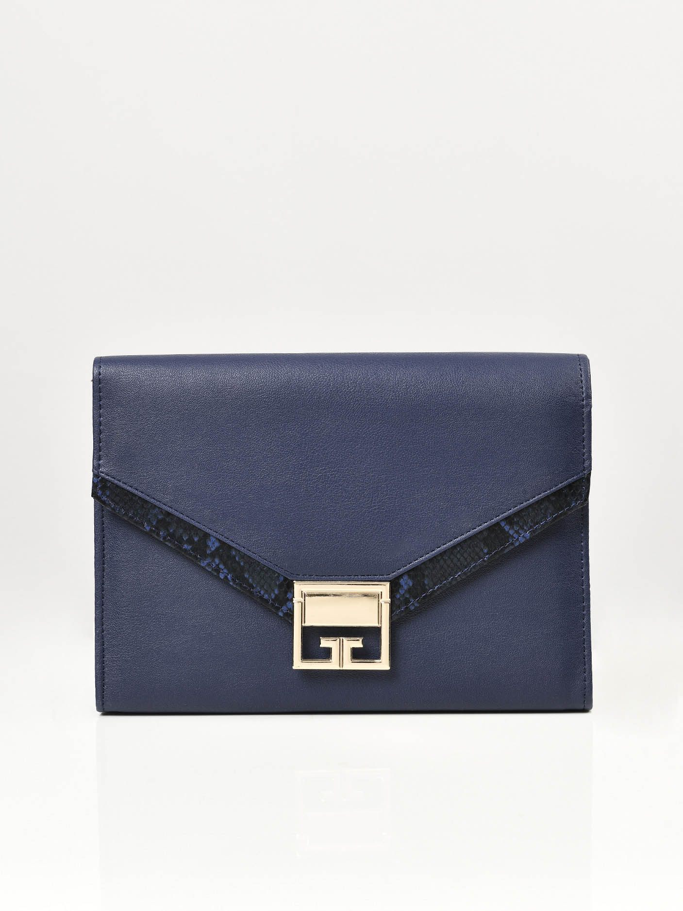 Limelight - Metallic Buckle Clutch