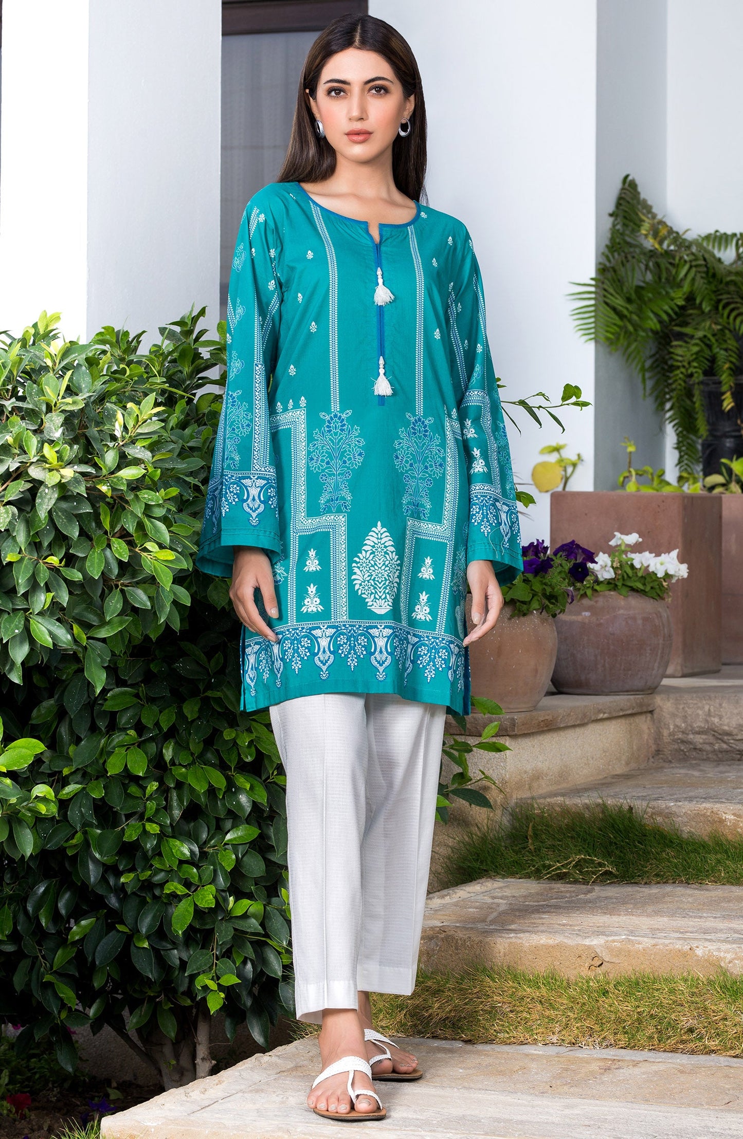 Orient - Unstitched 1 Piece Printed Lawn Shirt