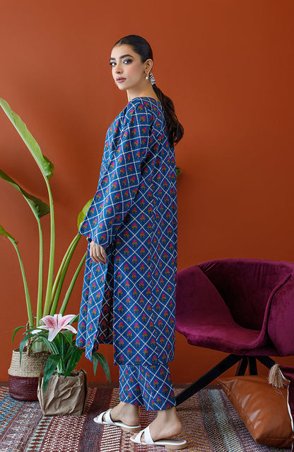Orient - Unstitched 2 Piece Printed Cambric Shirt and Cambric Pant