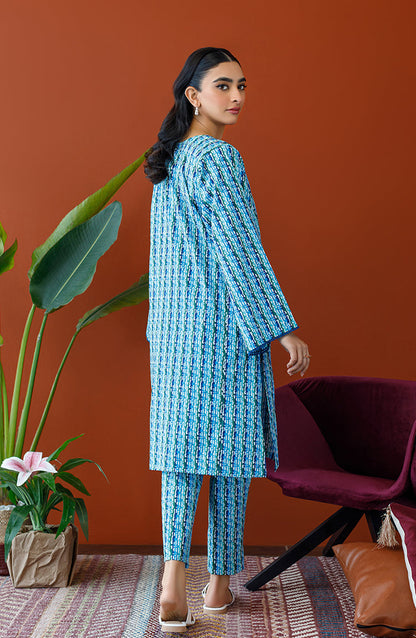 Orient - Unstitched 2 Piece Printed Cambric Shirt and Cambric Pant