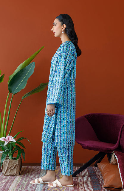 Orient - Unstitched 2 Piece Printed Cambric Shirt and Cambric Pant
