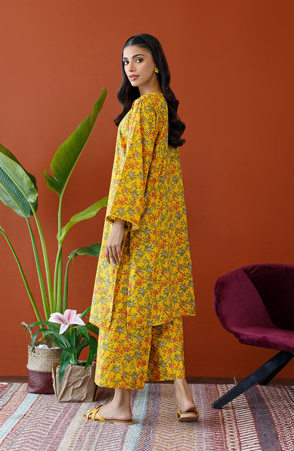 Orient - Stitched 2 Piece Printed Cambric Shirt and Cambric Pant