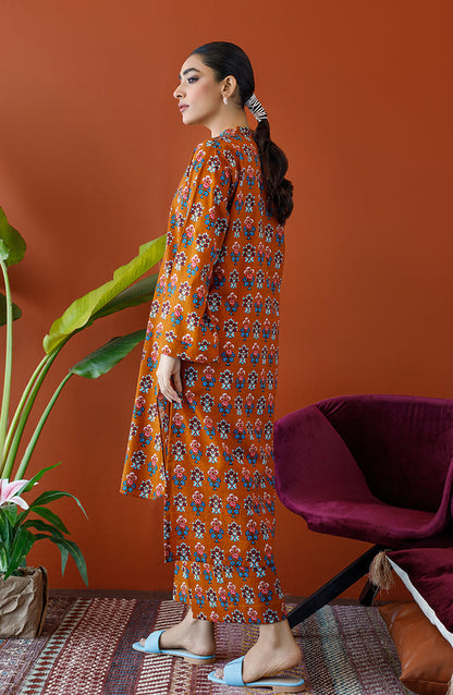 Orient - Unstitched 2 Piece Printed Khaddar Shirt and Khaddar Pant