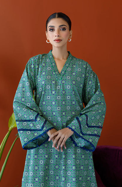 Orient - Unstitched 2 Piece Printed Khaddar Shirt and Khaddar Pant