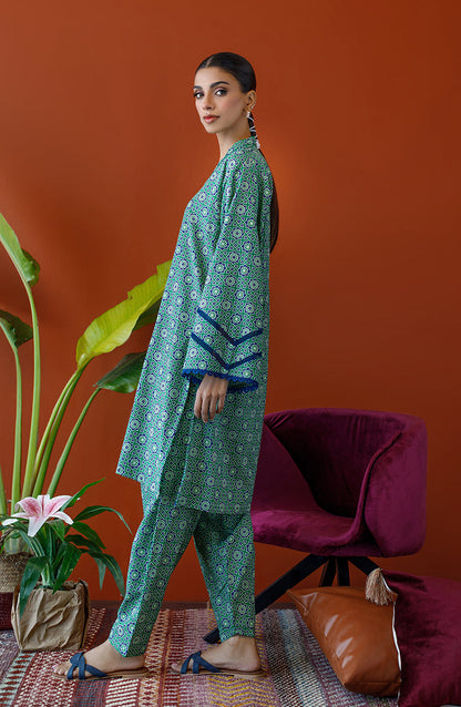 Orient - Unstitched 2 Piece Printed Khaddar Shirt and Khaddar Pant