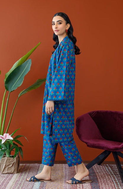 Orient - Unstitched 2 Piece Printed Khaddar Shirt and Khaddar Pant