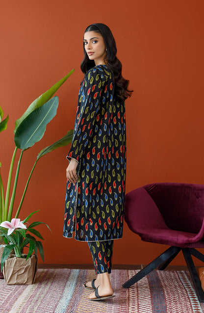 Orient - Stitched 2 Piece Printed Cotton Slub Shirt and Cotton Pant