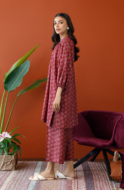 Orient - Unstitched 2 Piece Printed Khaddar Shirt and Khaddar Pant